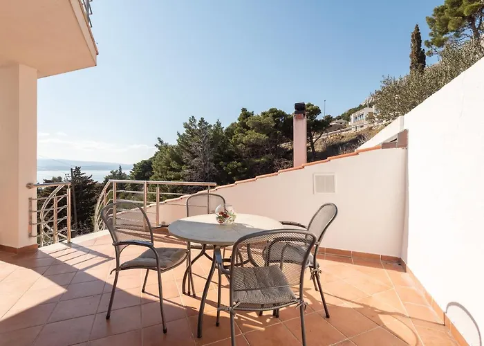 Апартаменты Traper With Sea View And Private Pool