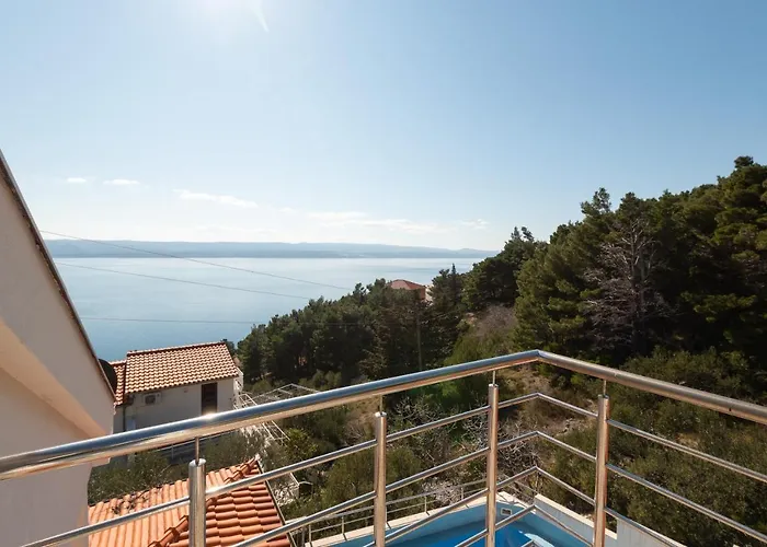 Traper With Sea View And Private Pool Апартаменты Marusici (Split-Dalmatia)