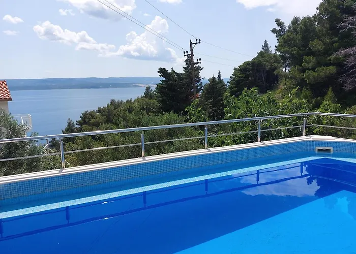 Traper With Sea View And Private Pool Апартаменты Marusici (Split-Dalmatia)
