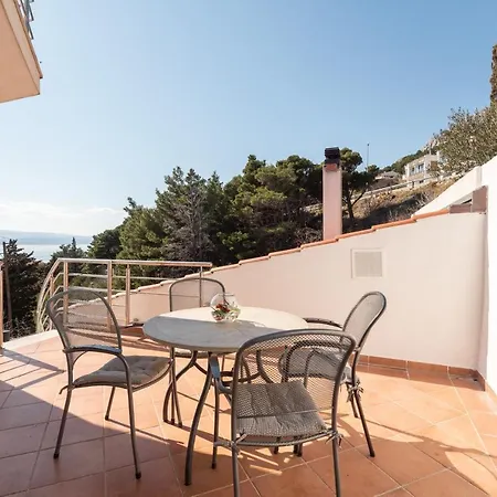 Apartment Traper With Sea View And Private Pool