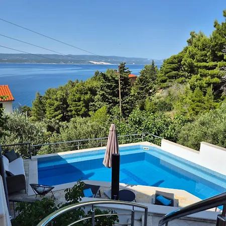 Traper With Sea View And Private Pool * Marusici