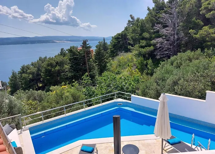 Traper With Sea View And Private Pool Marusici (Split-Dalmatia)